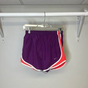 Nike‎ Dri-Fit Purple Fully Lined Running Shorts- S